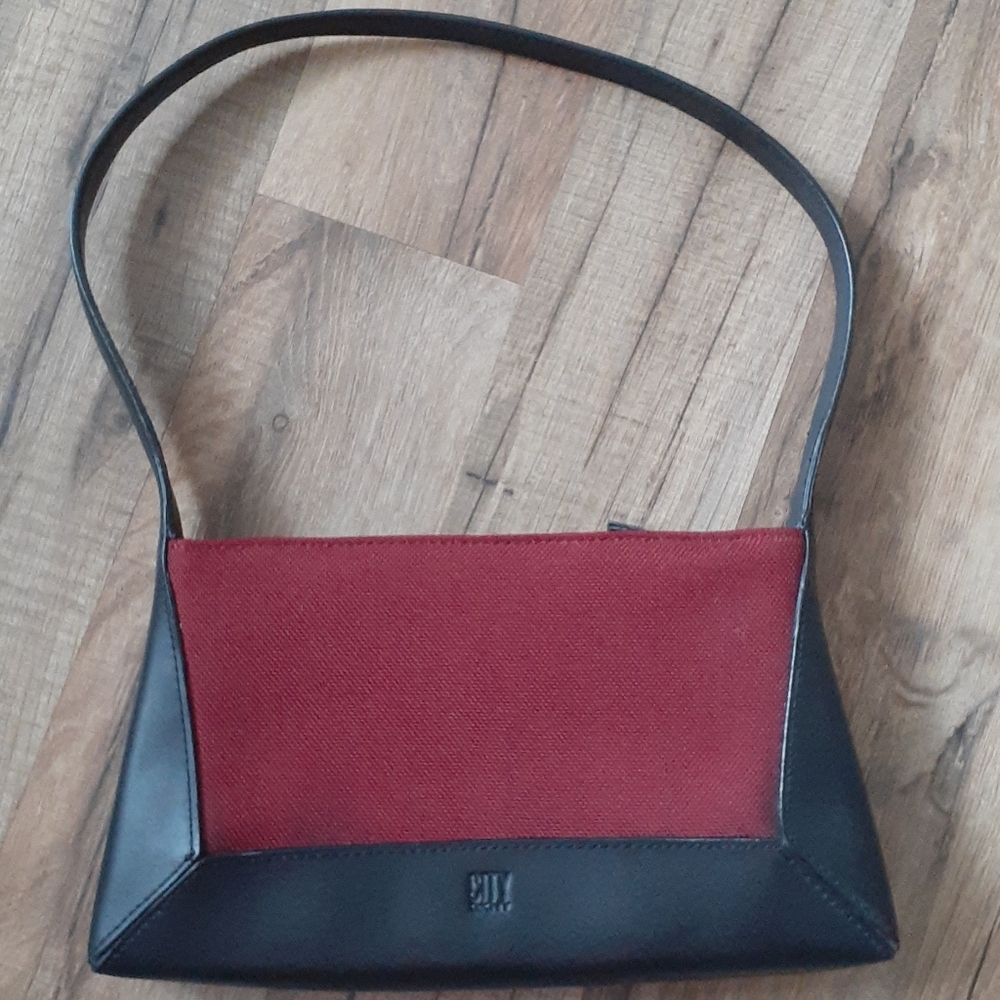 DKNY City woven purse